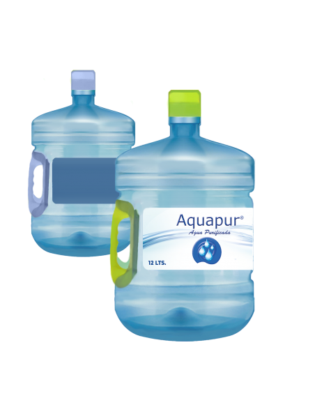 bidones de agua purificada con manilla