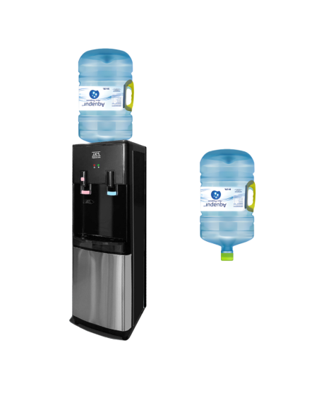 PACK DISP PEDESTAL DS1116-B + 2 BOT 20 LTS CON MANILLA AQUAPUR WEB