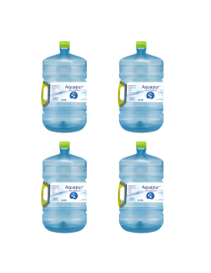 PACK 4 RECARGAS AGUA PURIFICADA MARCA AQUAPUR